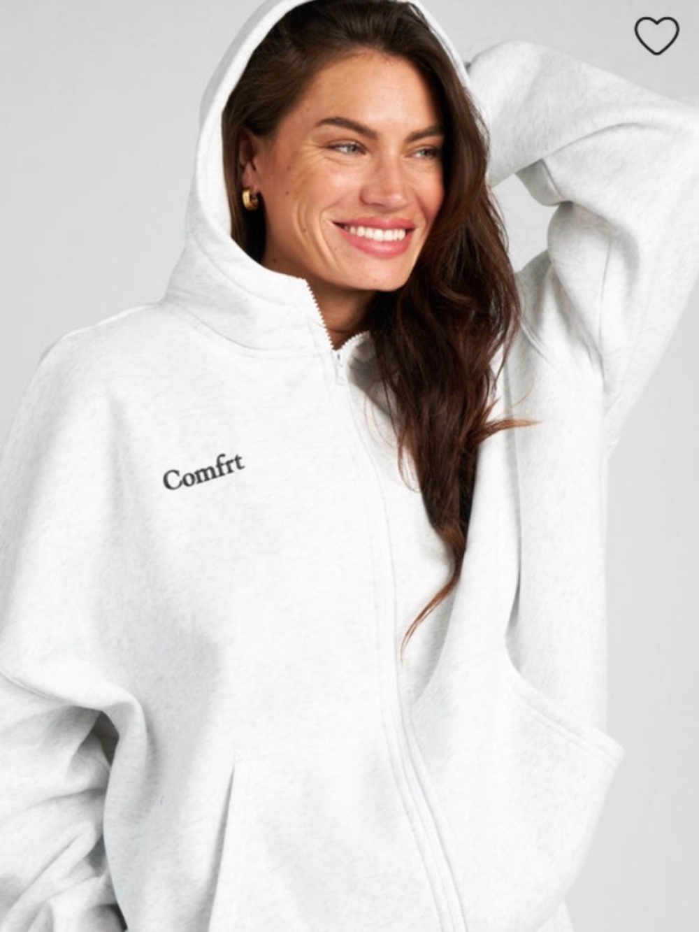 Comfrt cloud zip hoodie color is STORM hard to find